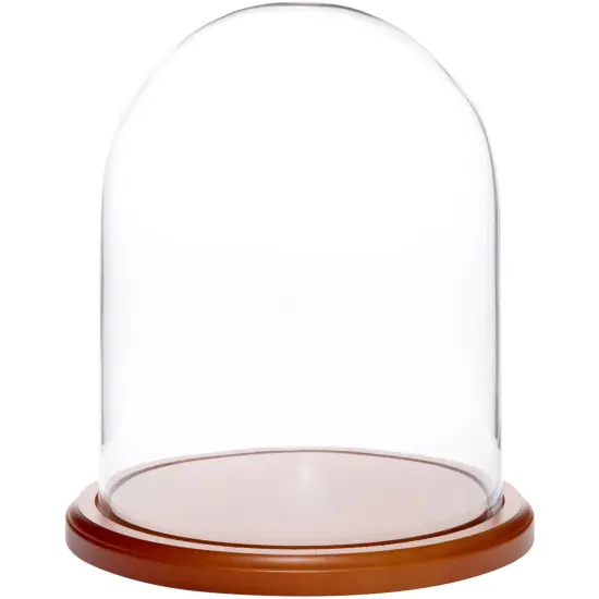 Plymor 8" x 10.25" Glass Display Dome Cloche No Base {2}