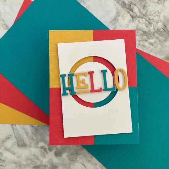 VERMILlION - Textured 12x12 Cardstock - Encore Paper {4}