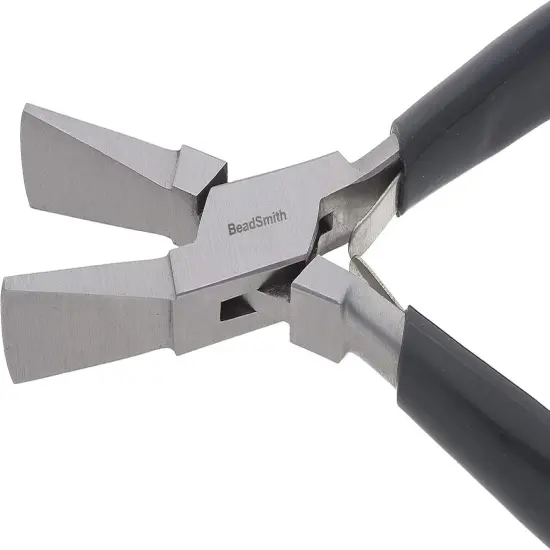 The Beadsmith Duck-Bill Pliers to Flatten or Loop Metal Wire and Sheets, Jewelry Making Supplies {1}