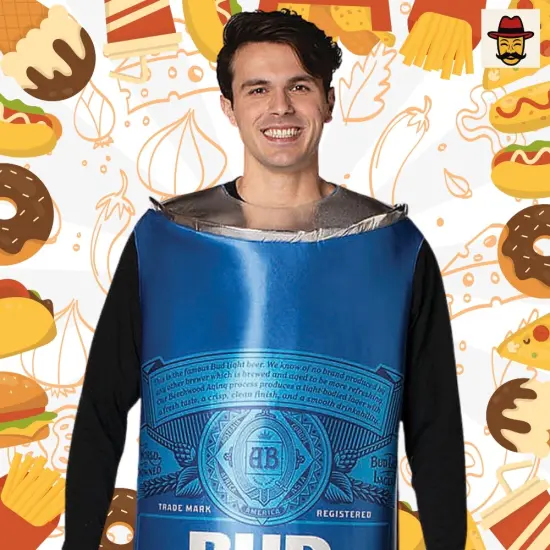 Bud Light Can Costume Party Tunic for Celebrating Halloween {6}