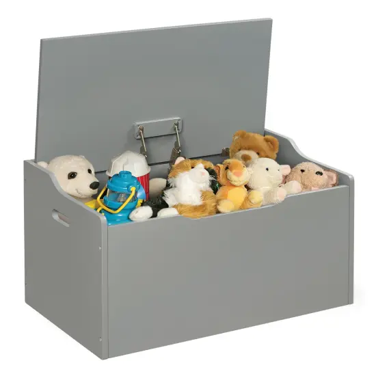 Badger Basket Bench Top Toy Box Gray {5}