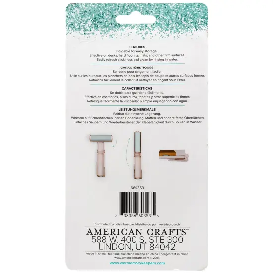 We R Clean Up Roller-White & Gold {3}