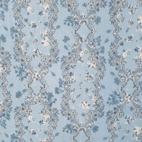 1 Yard Rayon Crinkle Lightweight Drapey Fabric for Stylish Dresses Skirts Blouses Width 50/52" {1}