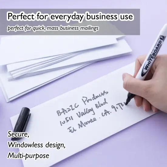 BAZIC #10 Gummed Closure Security Envelope (40/Pack) {4}