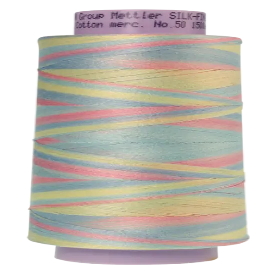 Baby Blanket (9090-9826) | Silk-Finish Cotton Multi 50wt (1372M / 1500Y) | Mettler Thread {1}