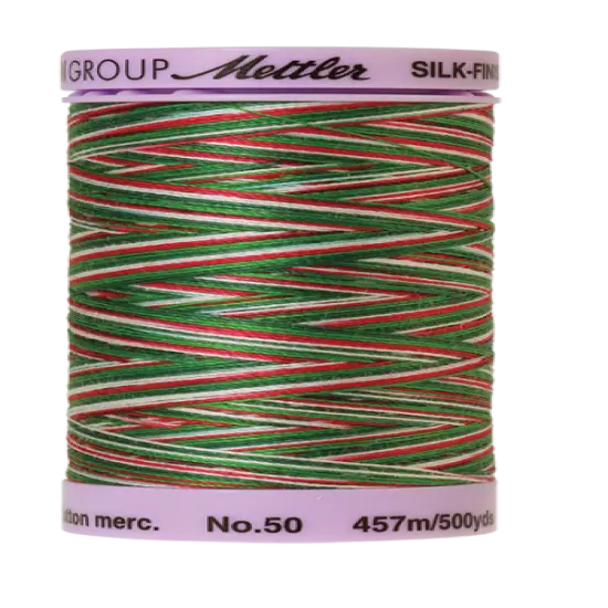 Seasons Greetings (9085-9825) | Silk-Finish Cotton Multi 50wt (457M / 500Y) | Mettler Thread {1}