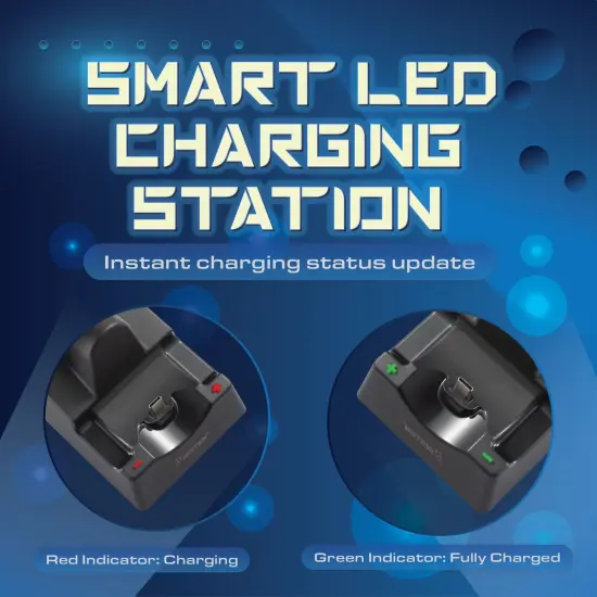 Insten 3-in-1 Charging Dock for Nintendo Switch & OLED Model Joy Con and Pro Controller with LED Indicator & Type C Charging Cable Black {3}