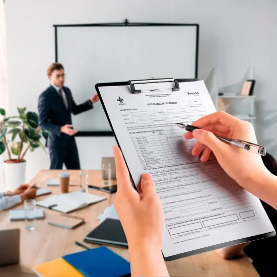 Clipboards, 15 Pack Plastic Office Clipboards, Black Color Plastic Clipboards, Low Profile Clip Standard A4 Letter Size, Size 12.5 x 9 Inch {4}