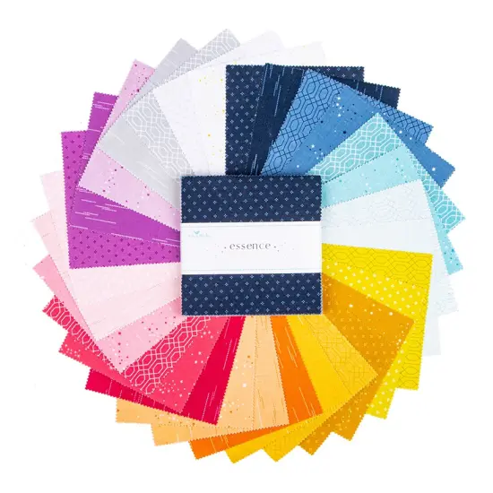 Essence 5" Square Pack (Charm Pack / 5" Stacker) by Fran Gulick for Riley Blake (5-16460-42) {3}