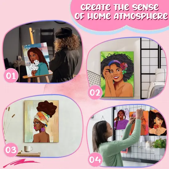 20 Pcs Stretched Pre Drawn Canvas - 8 x 10'' (Stylish) {5}