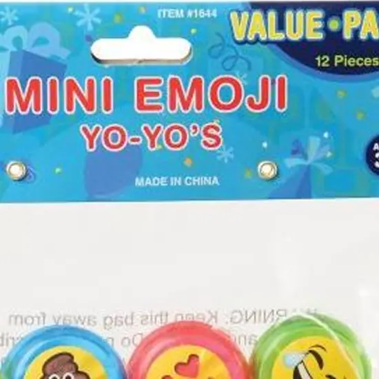 Mini Smile Yo Yos Include 12 Units {3}