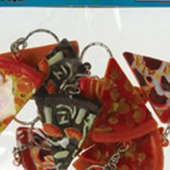 Pizza Keychains Include 12 Units {2}