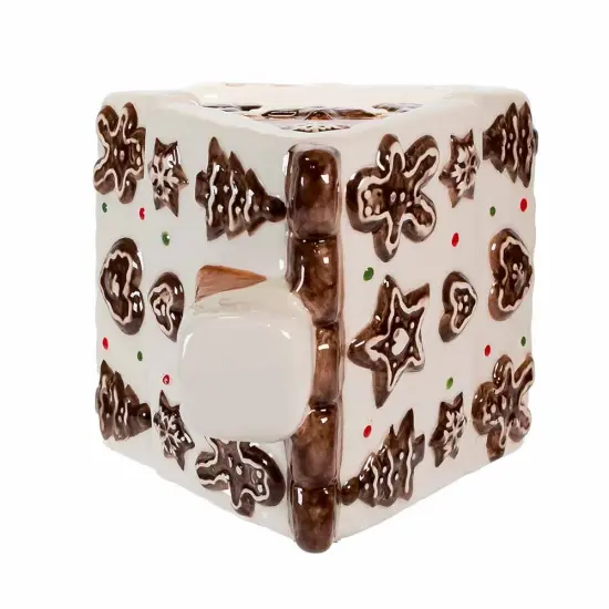 Kurt Adler 10.2-Inch Gingerbread House Cookie Jar {5}