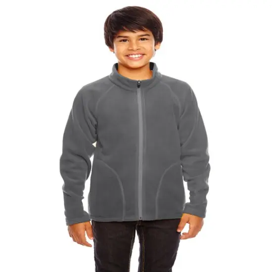 Team 365&reg; Youth Campus Microfleece Jacket SPORT ROYAL {4}