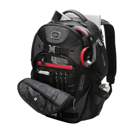 OGIO&reg; Laptop Backpack with Shoulder Straps Black {4}