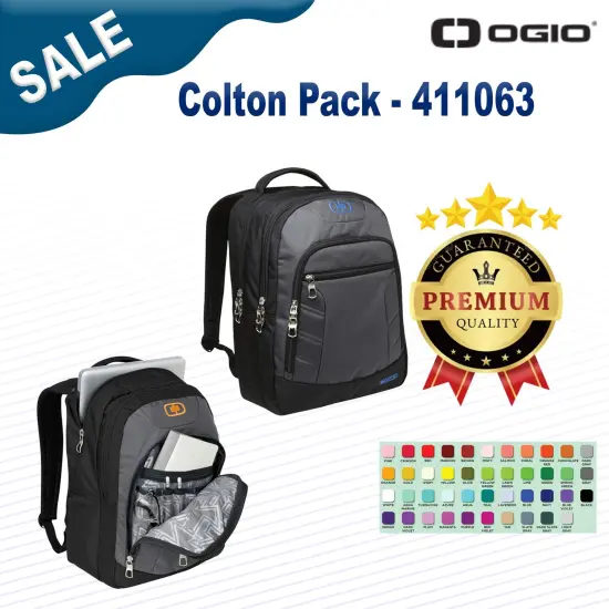 OGIO&reg; Colton Pack Dsl Grey/Ornge {2}