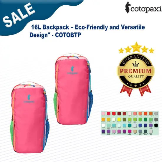 Cotopaxi Batac® 16L Backpack Eco-Friendly and Versatile Design Surprise {2}