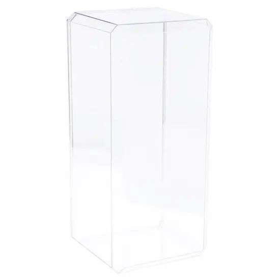 Pioneer Plastics 576C-UV Clear Plastic Display Case for Large 1:18 Scale Cars (UV Resistant), 15.5" W x 7" D x 6" H (Mailer Box) {3}