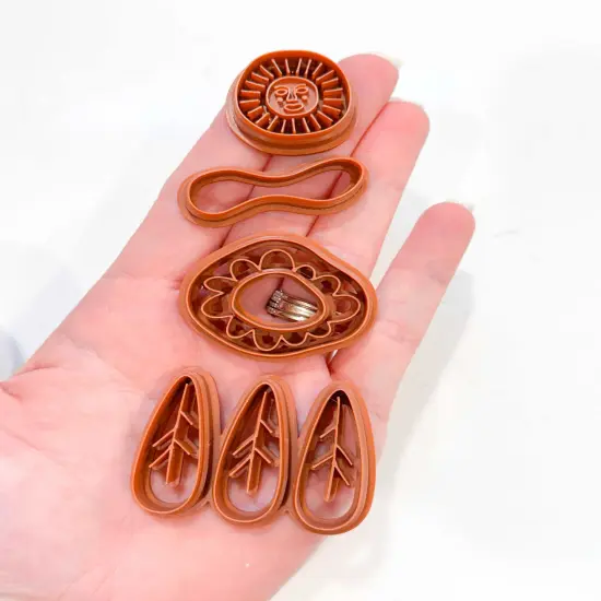 UNDER ONE BIG SUN | THERETRODOLLHOUSE COLLAB | POLYMER CLAY CUTTER {3}