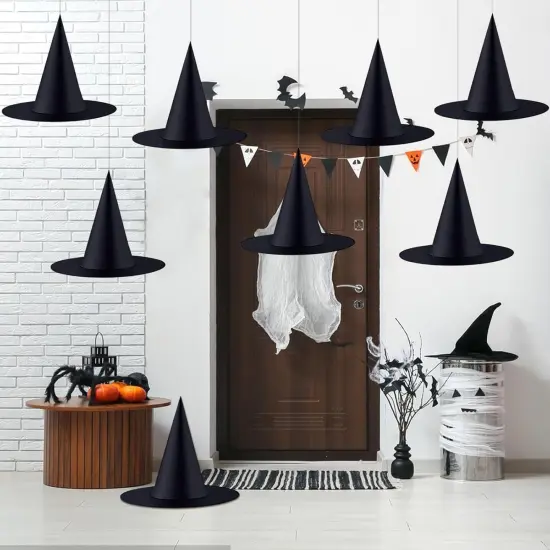 8Pack Halloween Witch Hat {1}