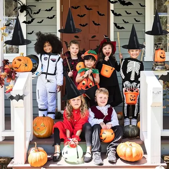 Witch Hat Decorations {4}