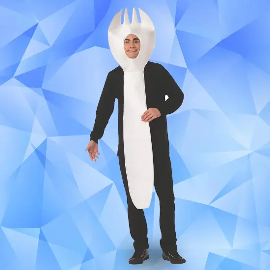 Funny Spork Adult Costume Hilarious Kitchen Utensil Tunic Outfit {1}