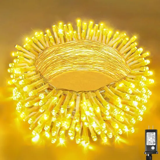 66ft 200 LED Chrismtas String Lights - 8 Modes (Warm White) {1}