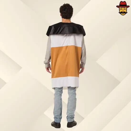 Coffee 2 Go Cup Adult Costume Funny Beverage Tunic Halloween Party Outfit {6}