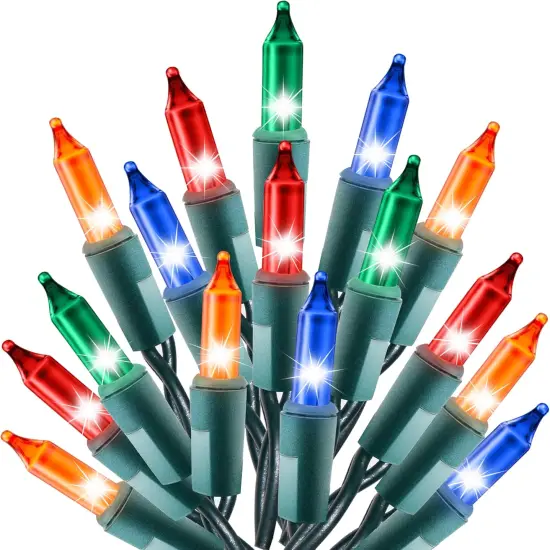 Multi Color Christmas String Lights {1}