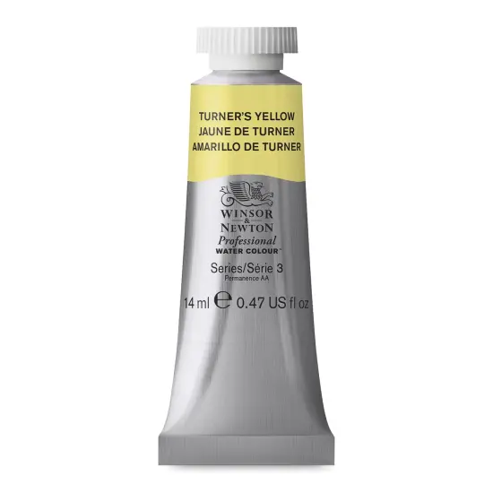 Winsor & Newton Professional Watercolor - Turner's Yellow, 14 ml Tube {2}