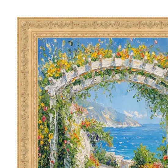 French Gold Leaf Ornate Picture Frame 10x12 frame {3}