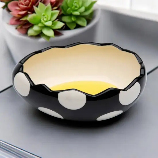 Ceramic Dollymama's Egg Shaped Small Bowl, Kitchen Decor, Vanity Decor {1}