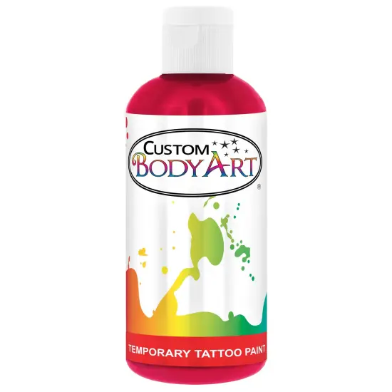 Pink Airbrush Temporary Tattoo Body Paint Makeup, 8 oz. {1}