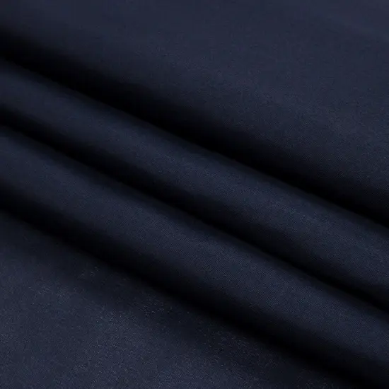 1 Yard Habotai Silk in Navy Premium Lightweight China Silk 44 Inches Width {4}