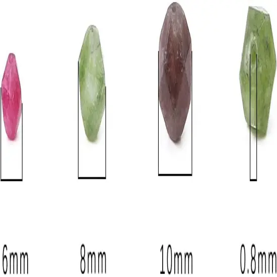 Faceted Natural Tourmaline Agate Stone Round Beads 10mm 36cm/Strand for Jewelry Making {6}