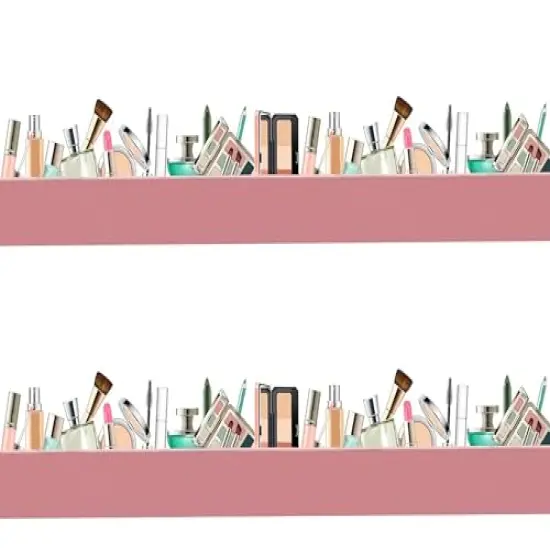 Makeup Edible Image cake border 2 Strips per sheet 3.5x10.5 inchs {1}