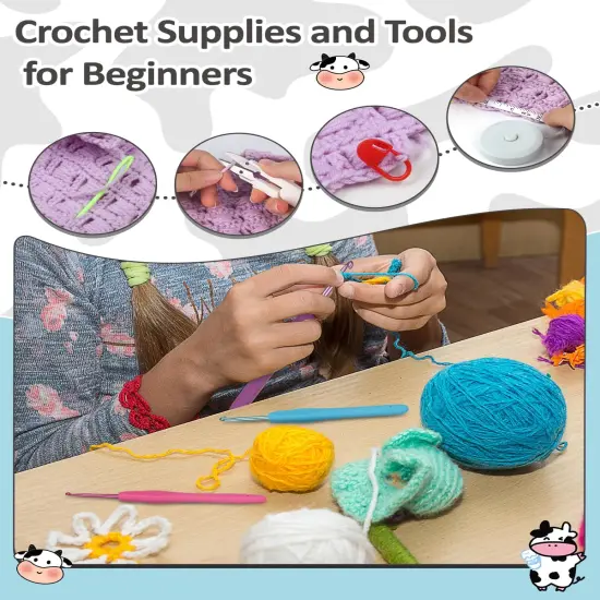 Crochet Kit for Beginners with Instructions {3}