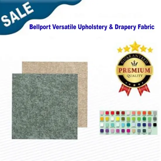 Bellport Versatile Upholstery & Drapery Fabric Stone {2}