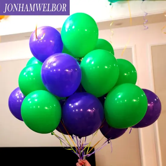 Dark Purple Balloons 12 inch 100 Pack Deep Royal Purple Latex Balloons for Women Girl Birthday Baby Shower Wedding Bachelorette Party Decorations {3}