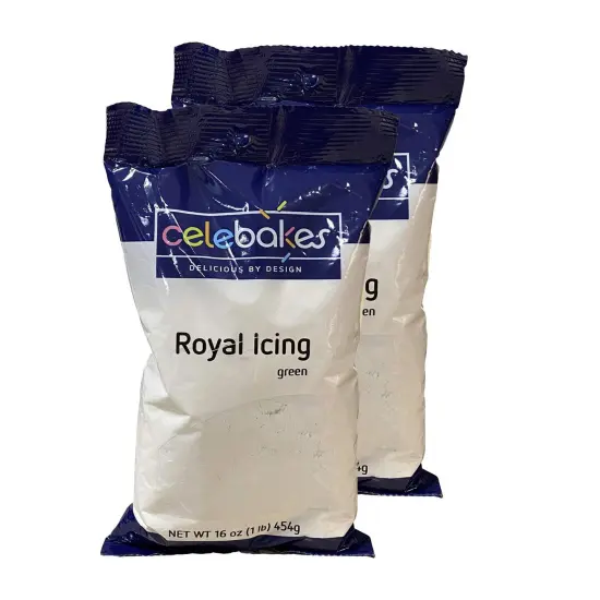 Royal Icing Mix Green 1 Pound {3}