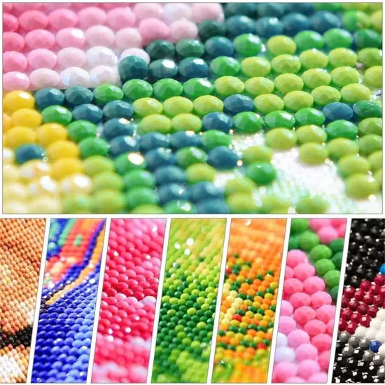 Diamond Painting by Number Kits，Crystal Rhinestone Diamond Embroidery Paintings for Adults and Beginner {5}