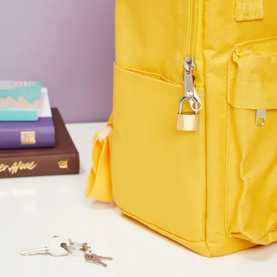 12 Pack 1.2-inch Small Luggage Locks with Keys - Mini Padlocks for Locker, Suitcase and Gym {2}