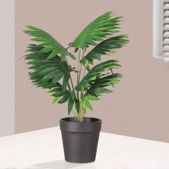 Artificial Potted Flower Plants Small Fake Plants for Home, Farmhouse, Outdoor, Office, Shelf, and Bathroom Decor {5}