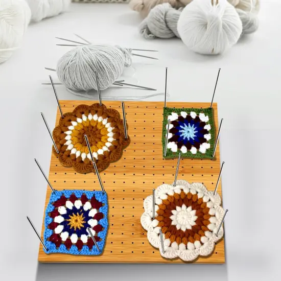 11.8" Blocking Board with 20 Steel Pins {5}