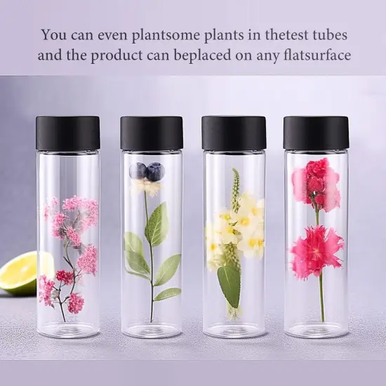 24 Pcs Clear Plastic Bottles Empty Sensory Bottles with Caps {5}