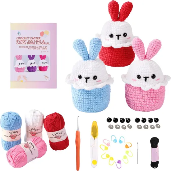 Easy Starter Crochet Kit for Adults & Kids {2}