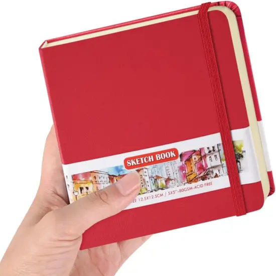 192 Pages - Sketchbooks (Red) {1}