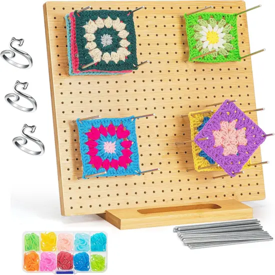 Crochet Board with 20 Pins {1}