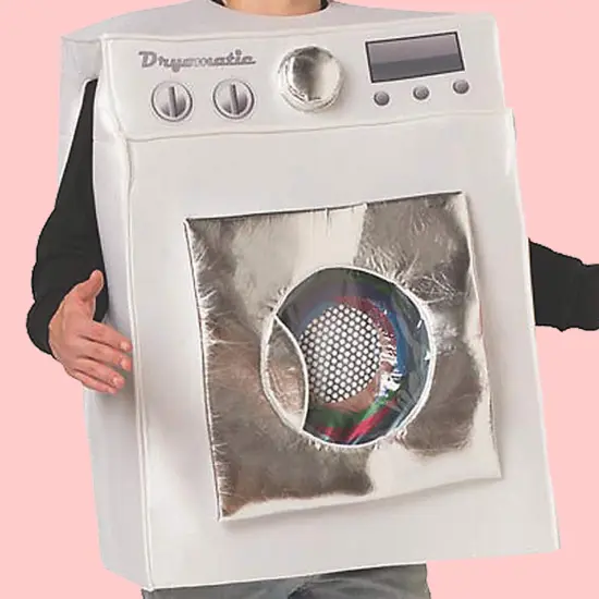 Dryer Adult Costume Tunic with Opening Door Polyester {6}