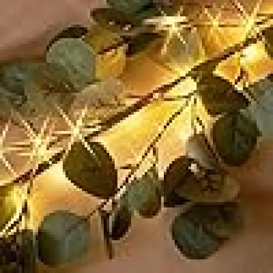 Battery Operated Faux Vine Lights with Timer {2}